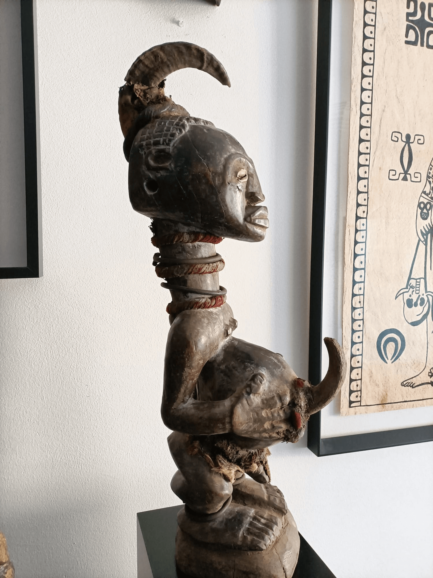 Máscara tribal antiga